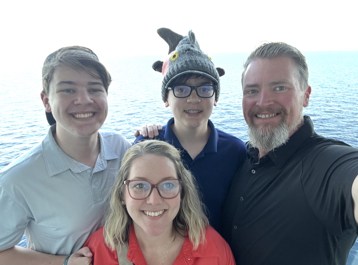 The Eade Family - Ryan, Kelley, Ben, and Jake